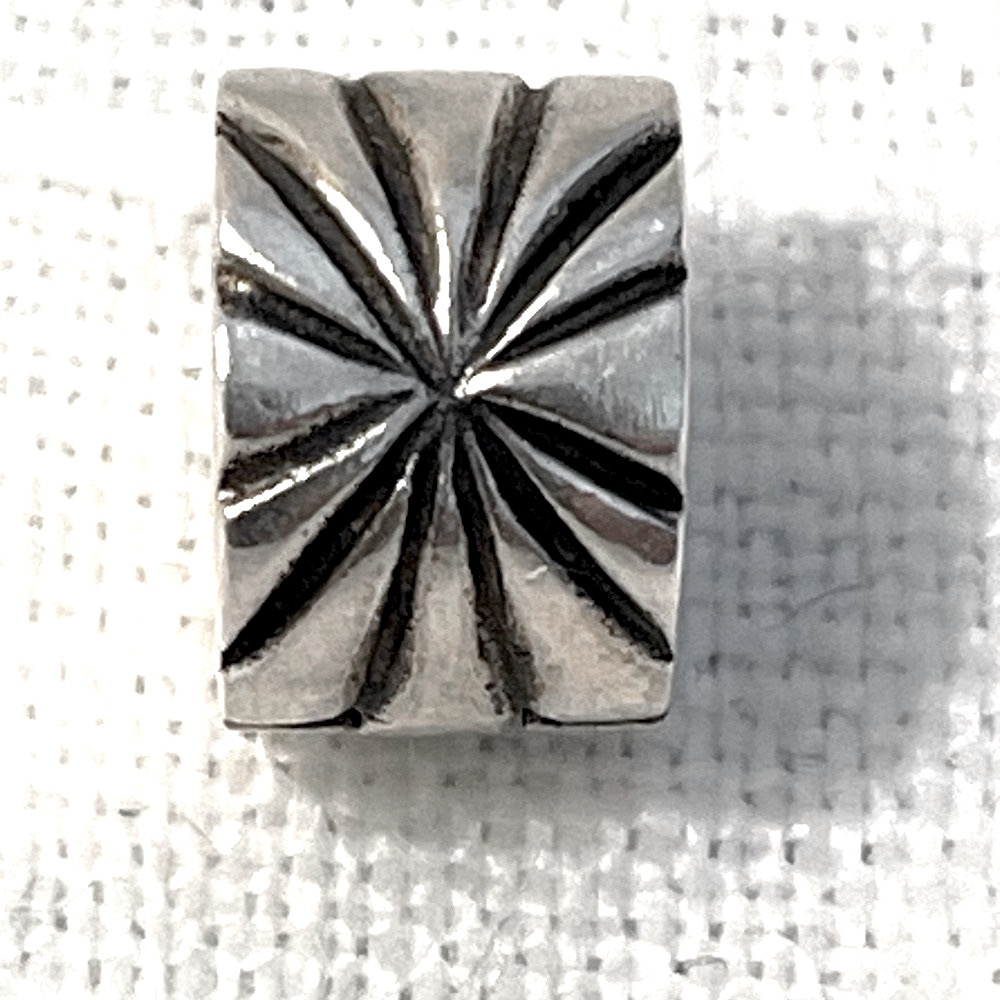 Pandora Retired Sterling Silver Sunburst Clip Charm